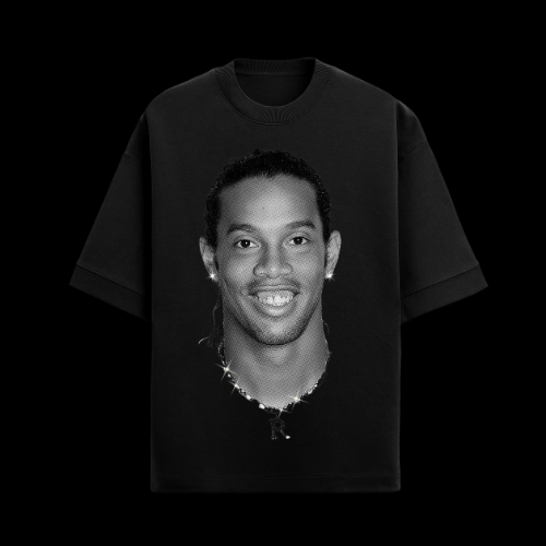Camiseta Ronaldinho - personalizada con strass