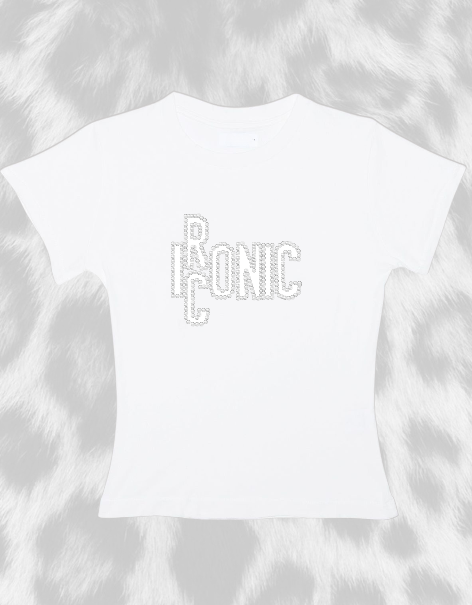 BABY TEE IRONICALLY ICONIC